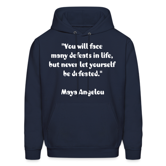 Men's Hoodie/ Spiritual 3 - navy