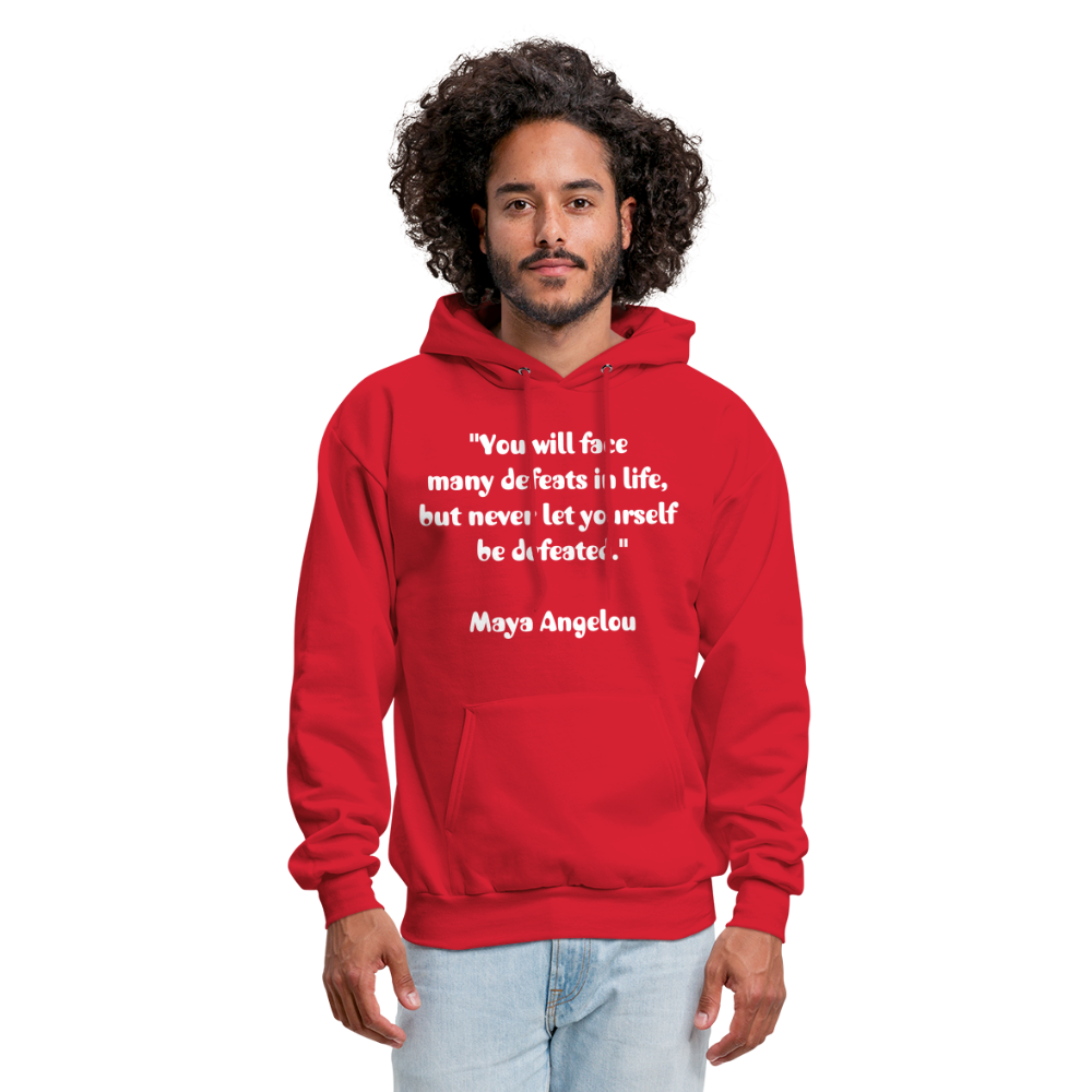 Men's Hoodie/ Spiritual 3 - red