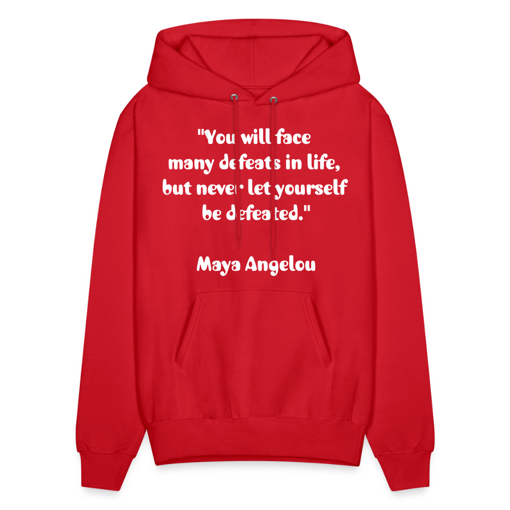 Men's Hoodie/ Spiritual 3 - red