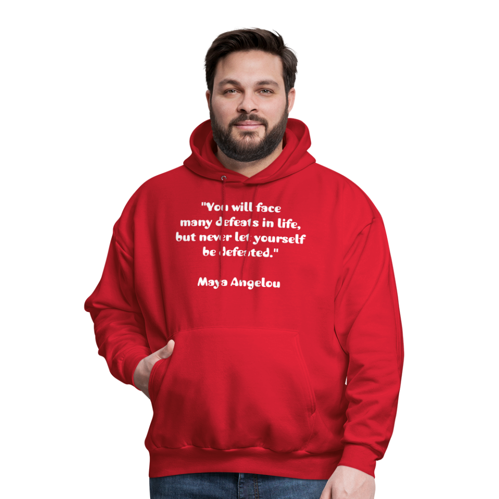 Men's Hoodie/ Spiritual 3 - red