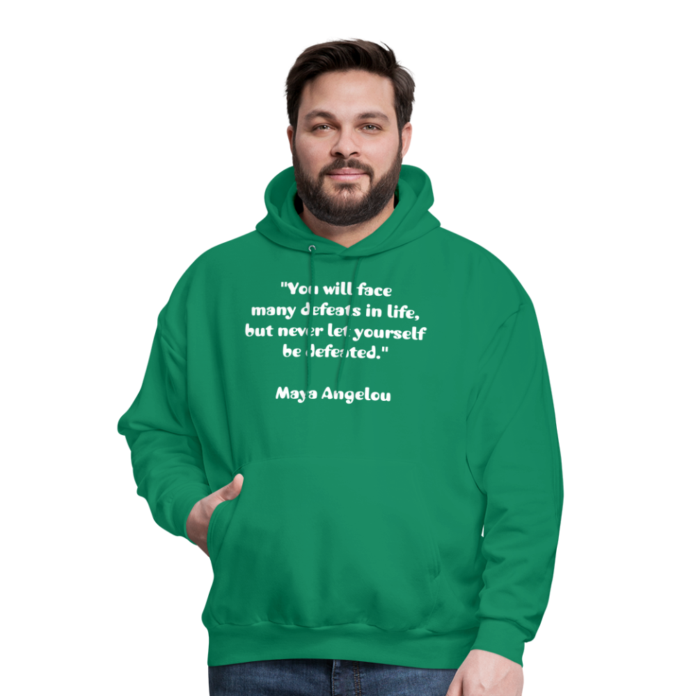 Men's Hoodie/ Spiritual 3 - kelly green