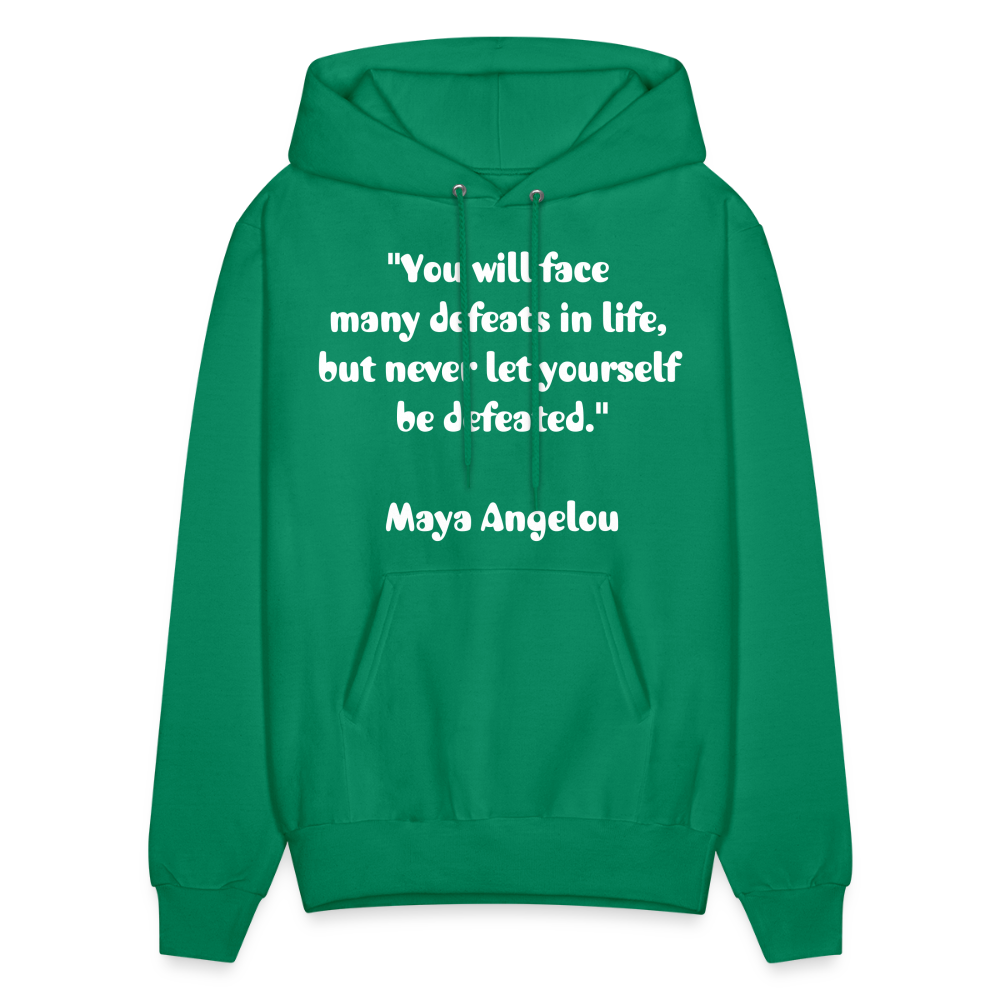 Men's Hoodie/ Spiritual 3 - kelly green