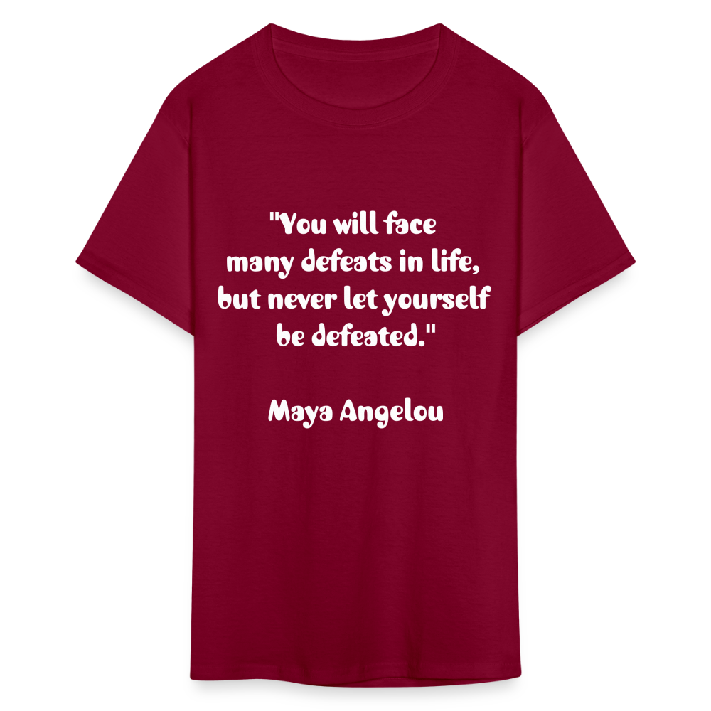 Unisex Classic T-Shirt/ Spiritual 3 - burgundy