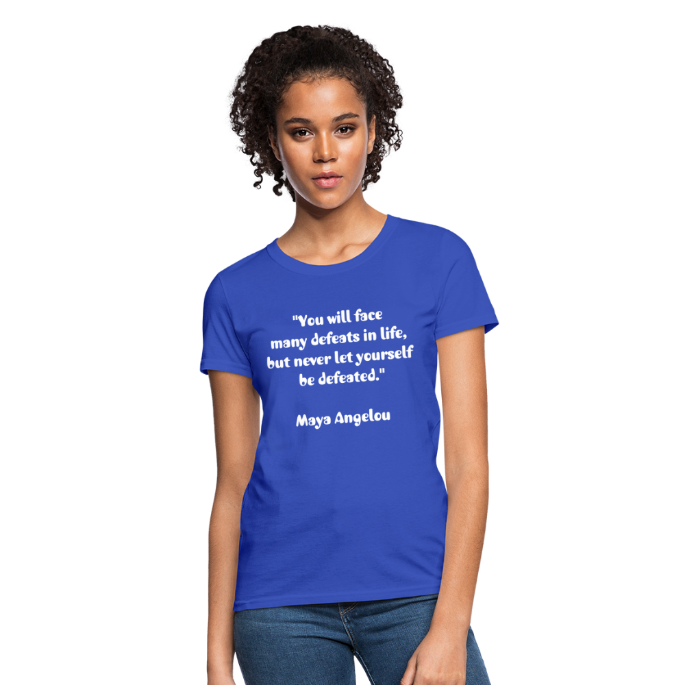 Women's T-Shirt/ Spiritual 3 - royal blue