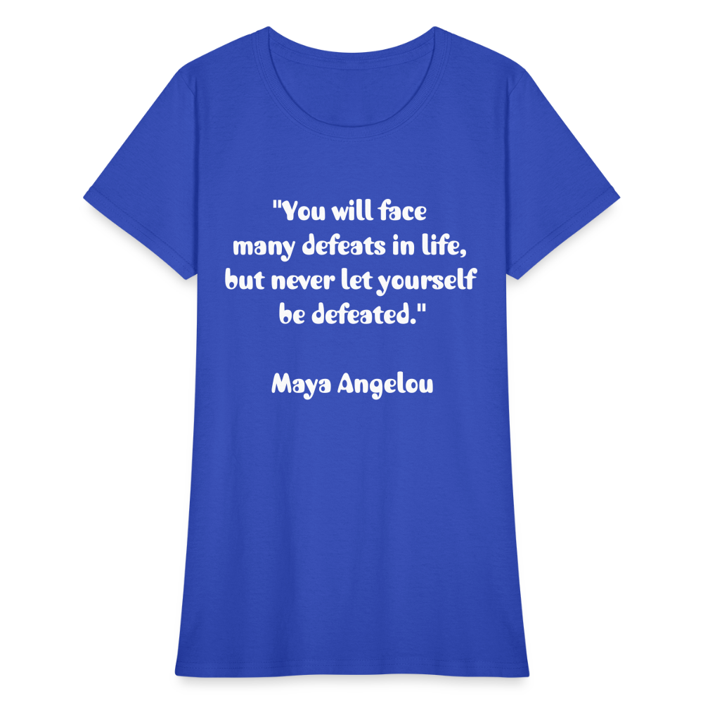 Women's T-Shirt/ Spiritual 3 - royal blue