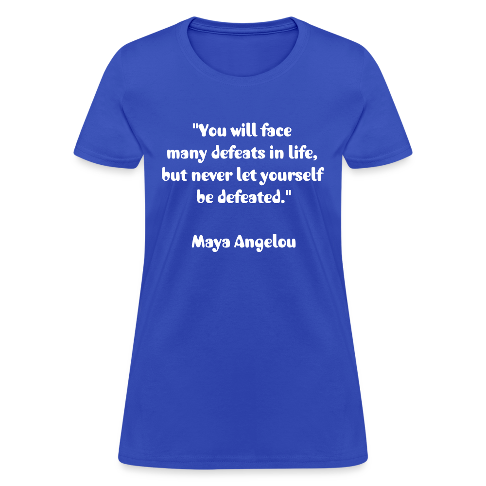 Women's T-Shirt/ Spiritual 3 - royal blue