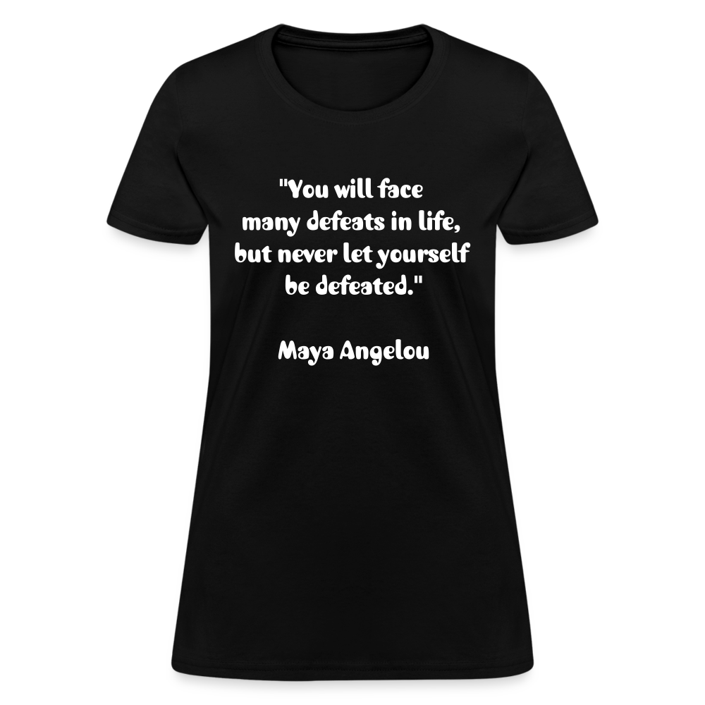 Women's T-Shirt/ Spiritual 3 - black