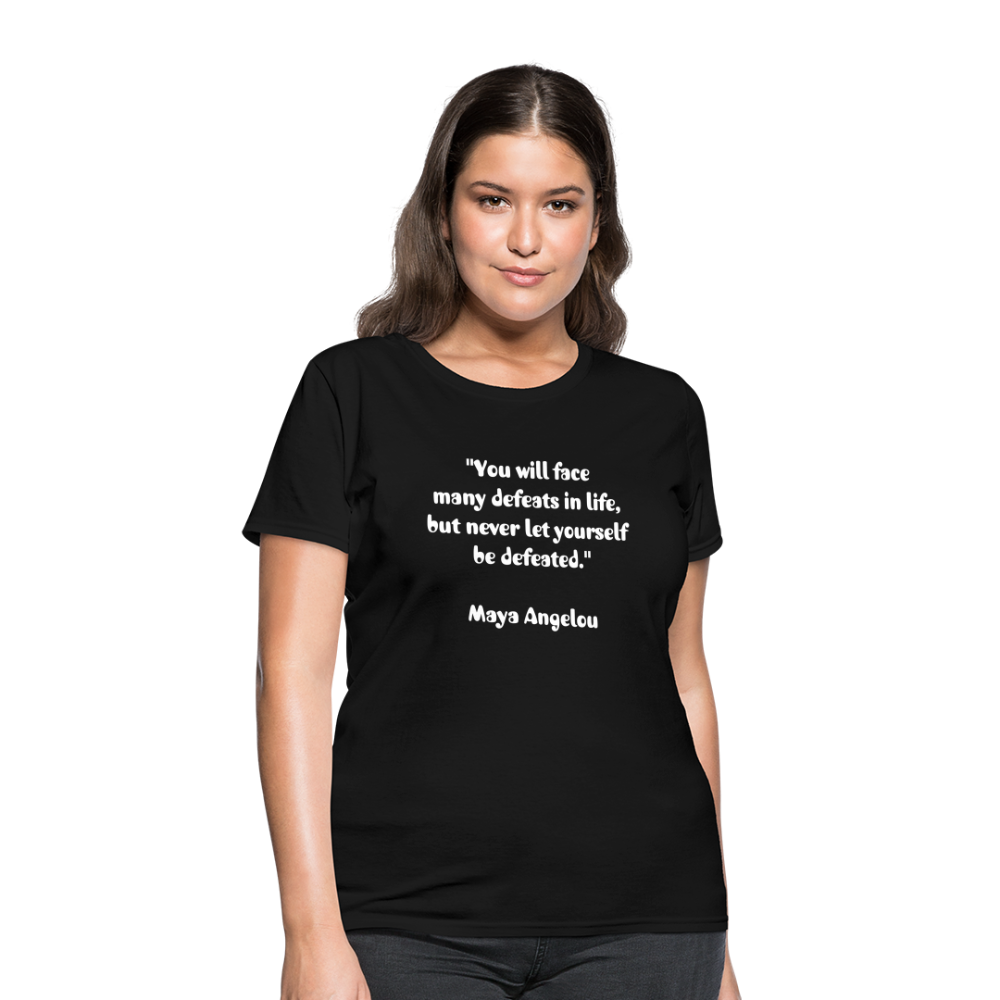 Women's T-Shirt/ Spiritual 3 - black