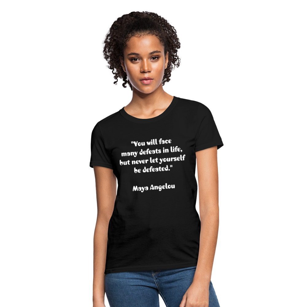 Women's T-Shirt/ Spiritual 3 - black