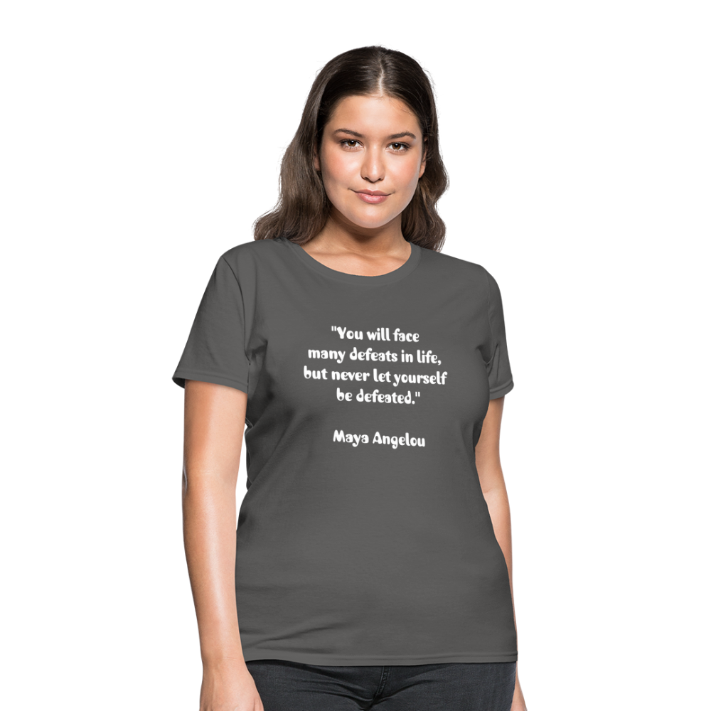 Women's T-Shirt/ Spiritual 3 - charcoal