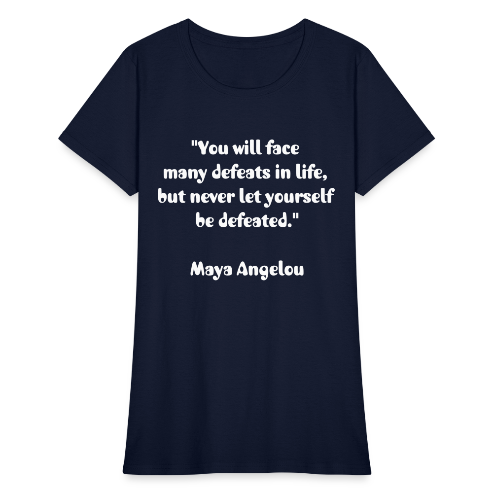 Women's T-Shirt/ Spiritual 3 - navy