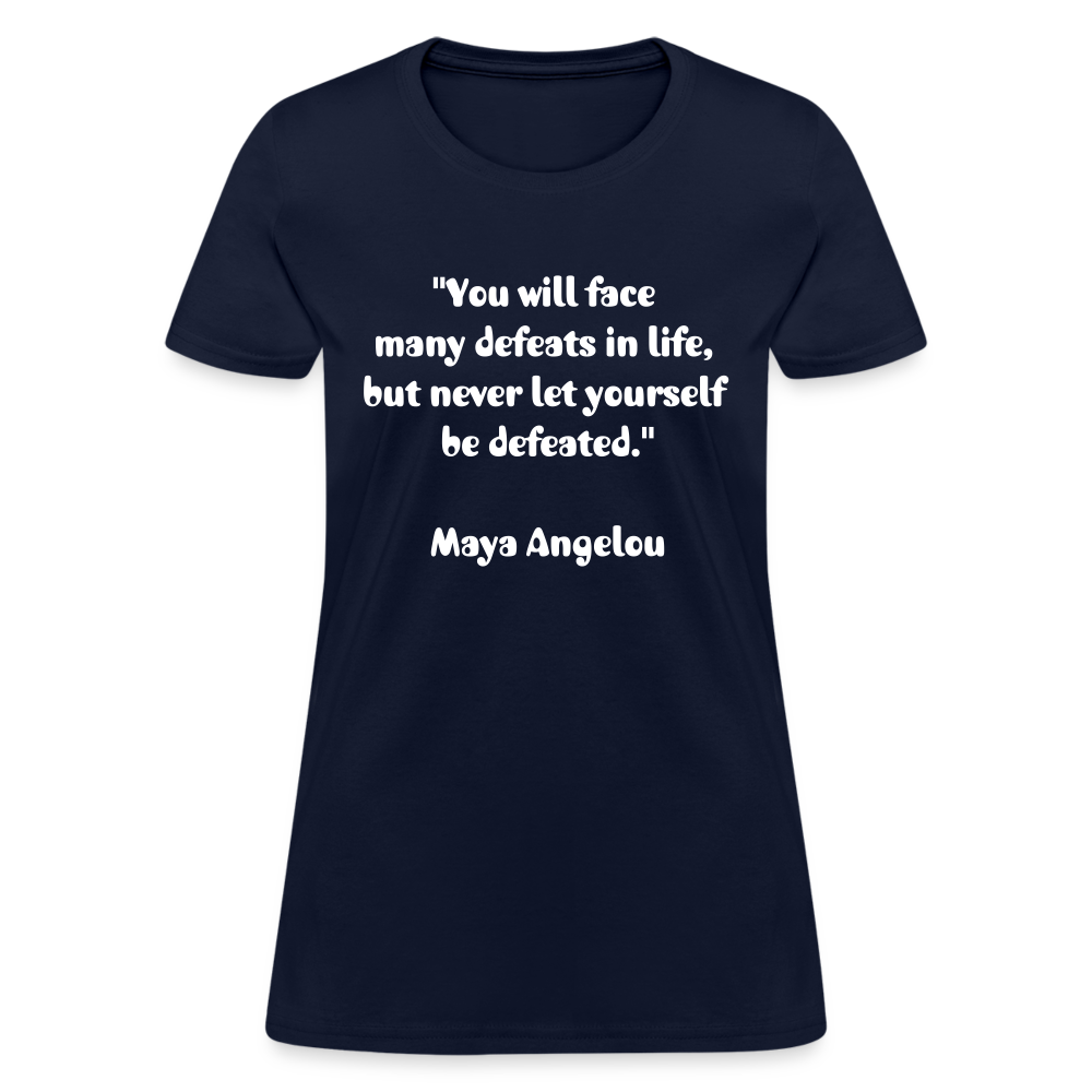 Women's T-Shirt/ Spiritual 3 - navy