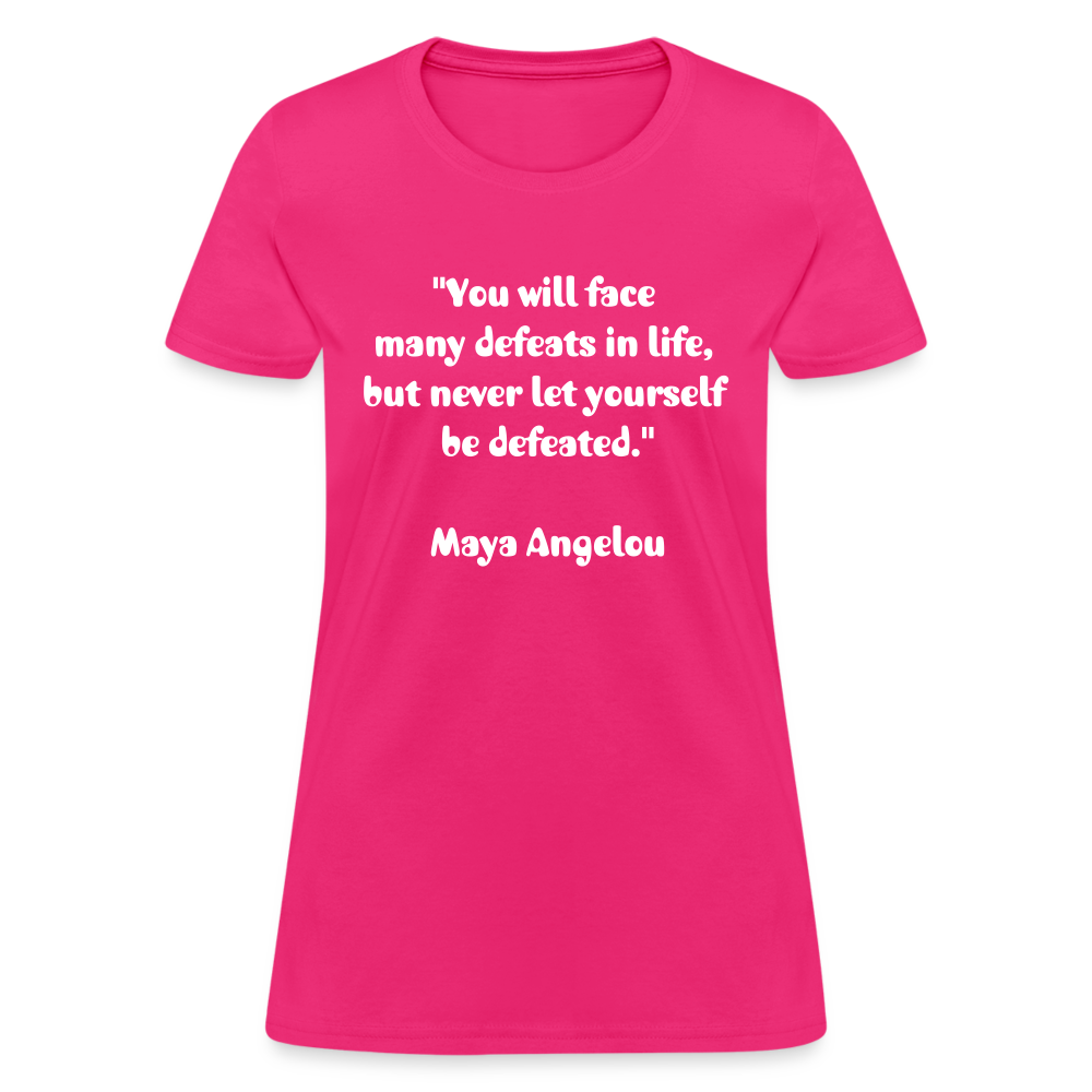 Women's T-Shirt/ Spiritual 3 - fuchsia