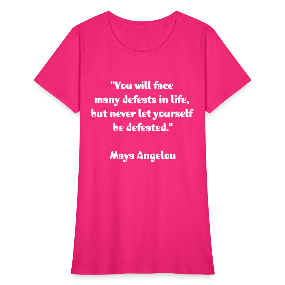 Women's T-Shirt/ Spiritual 3 - fuchsia