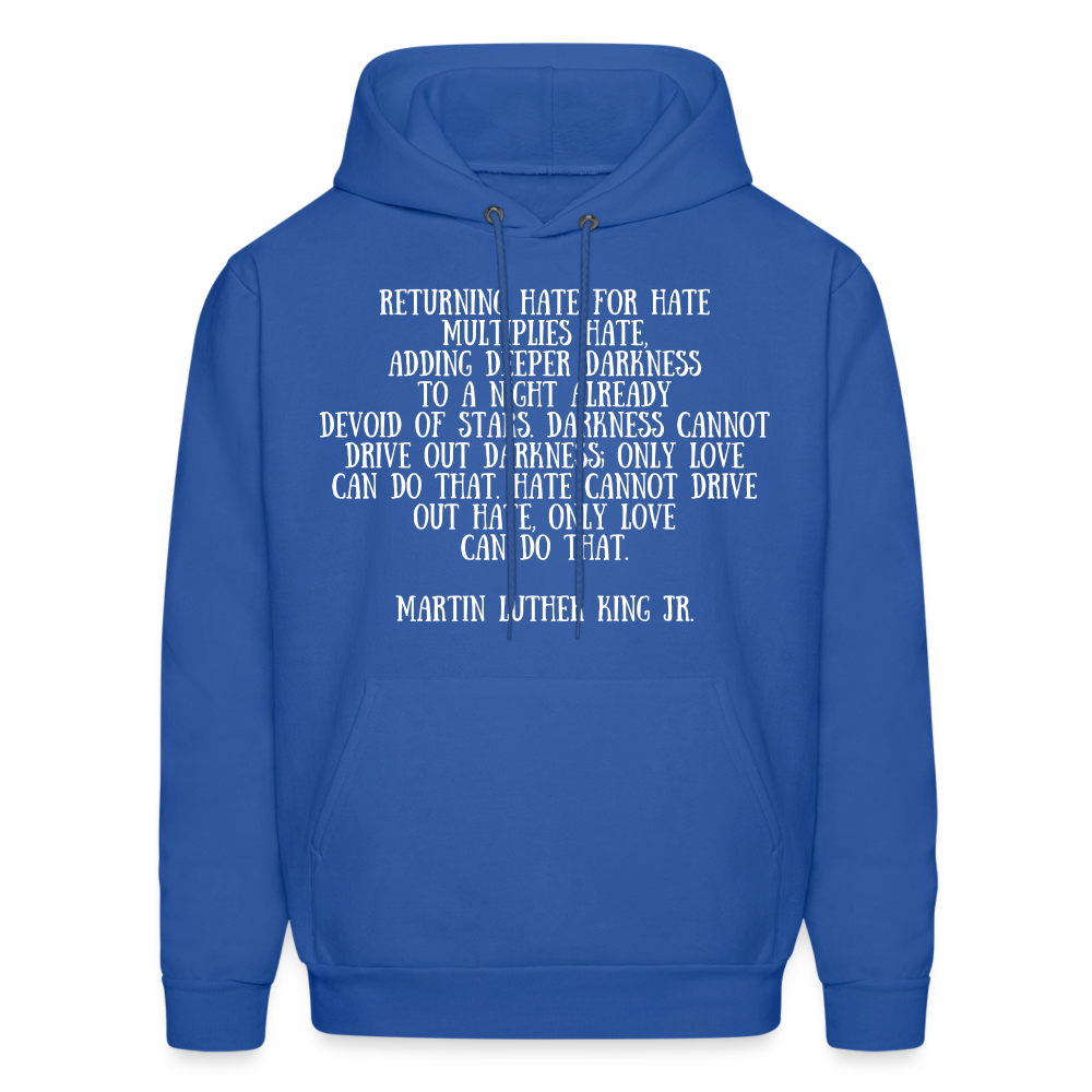 Men's Hoodie/ Spiritual 4 - royal blue