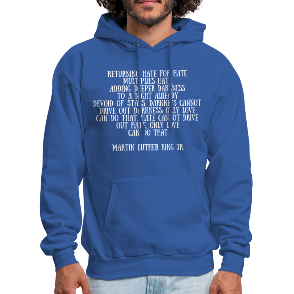 Men's Hoodie/ Spiritual 4 - royal blue