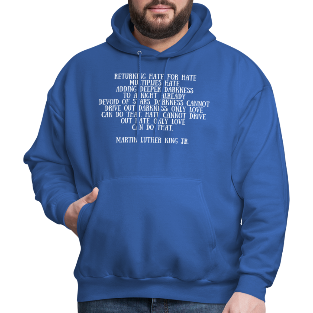 Men's Hoodie/ Spiritual 4 - royal blue