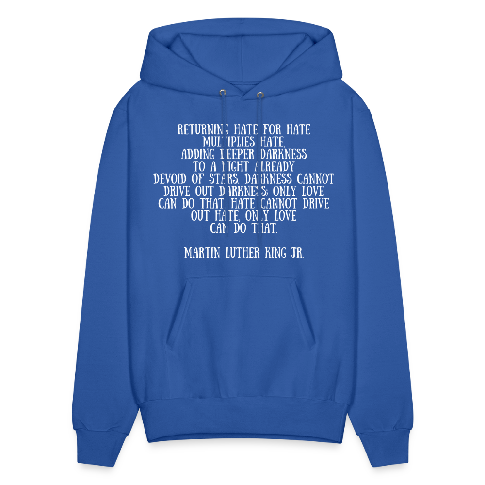 Men's Hoodie/ Spiritual 4 - royal blue