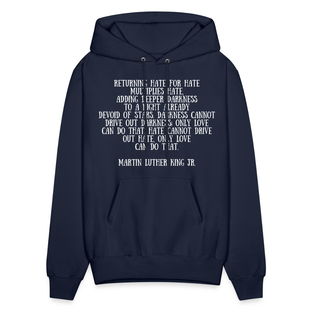 Men's Hoodie/ Spiritual 4 - navy