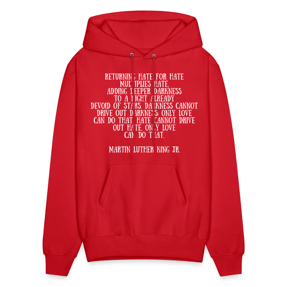 Men's Hoodie/ Spiritual 4 - red