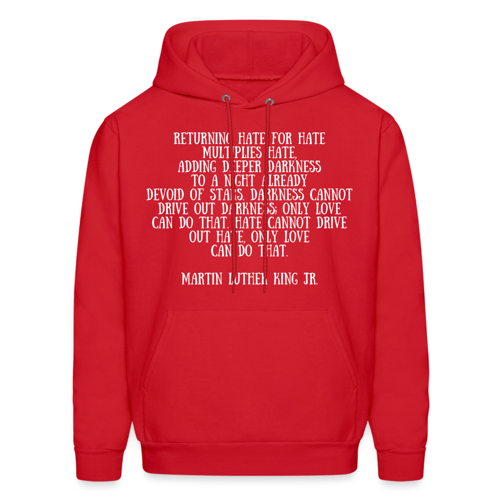 Men's Hoodie/ Spiritual 4 - red