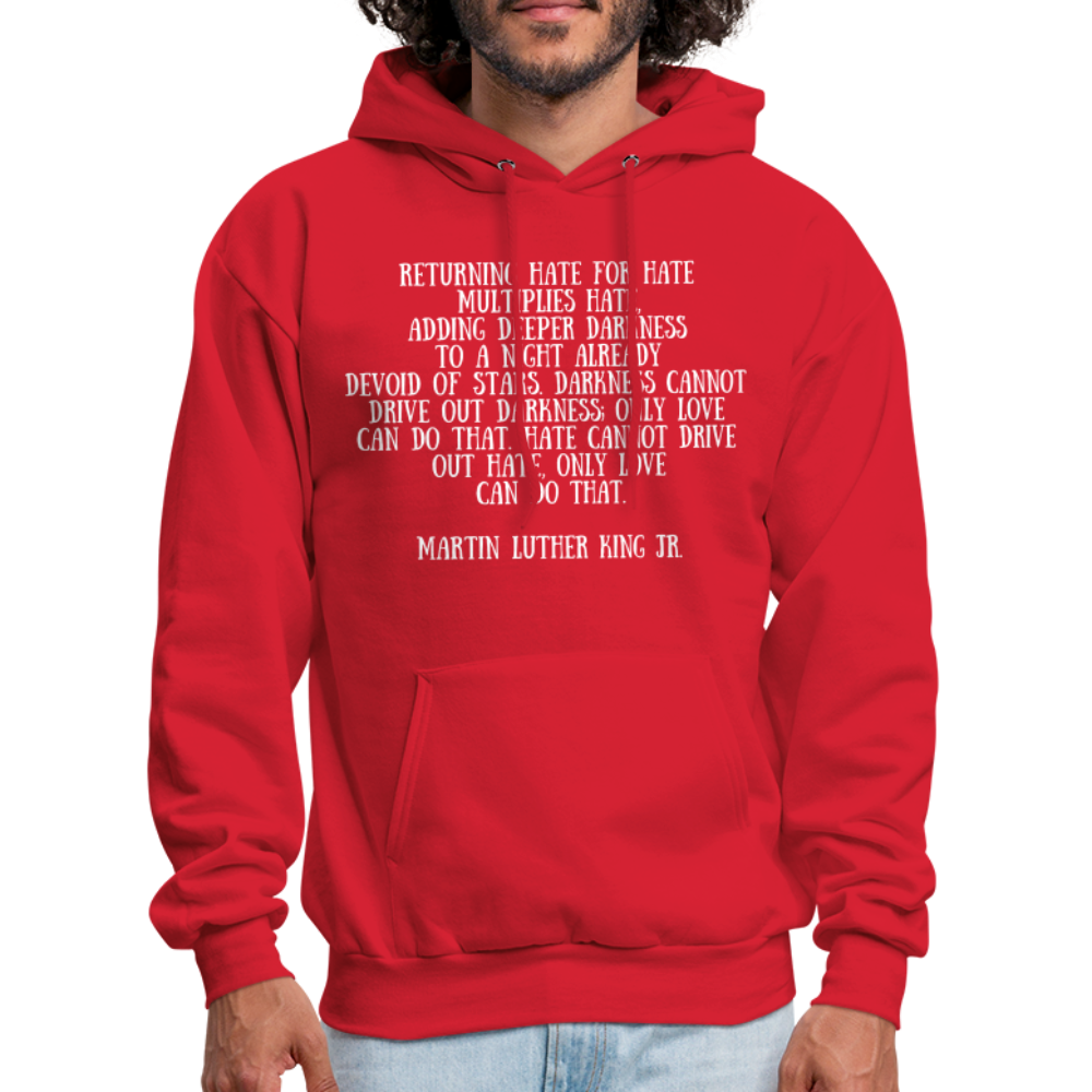 Men's Hoodie/ Spiritual 4 - red