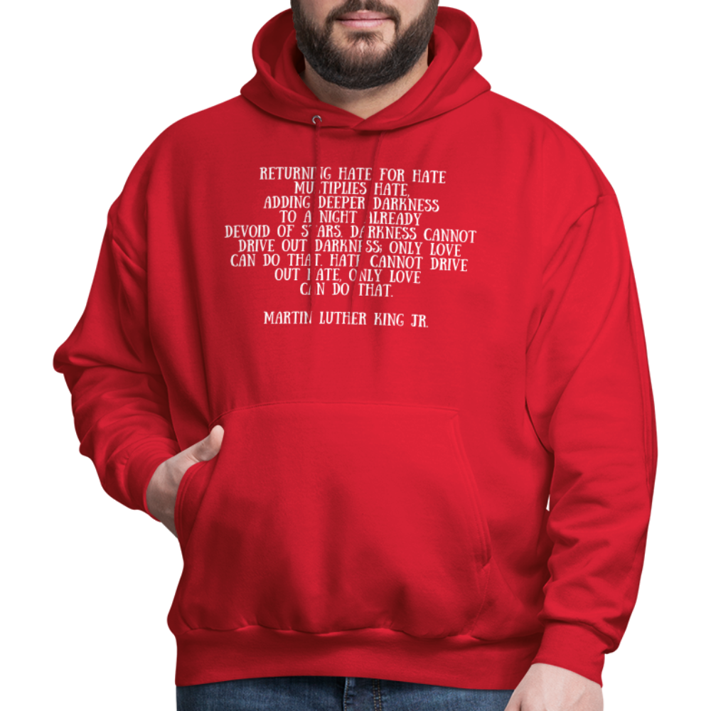 Men's Hoodie/ Spiritual 4 - red