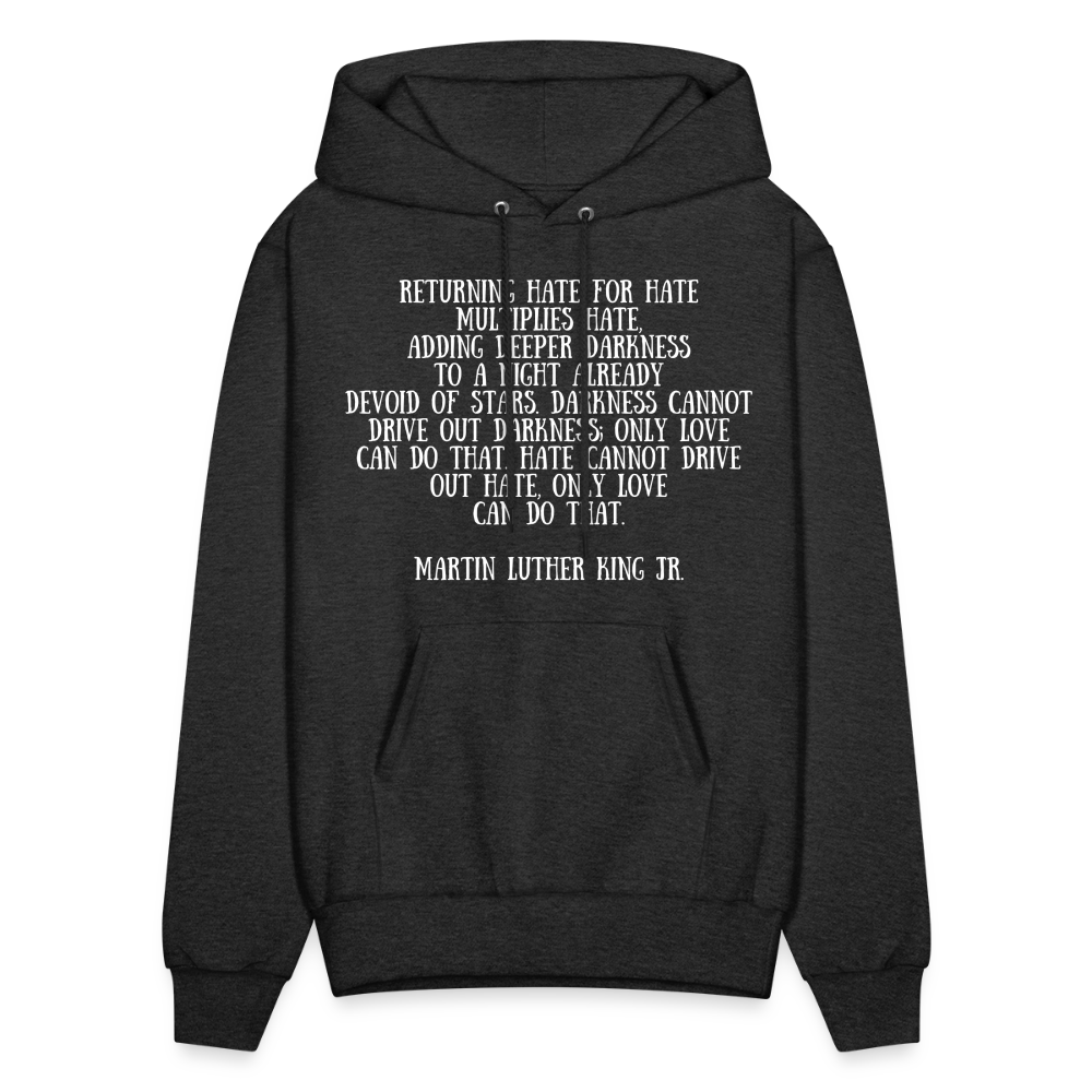 Men's Hoodie/ Spiritual 4 - charcoal grey