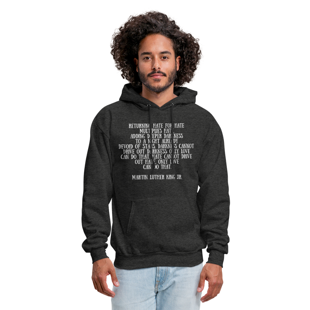 Men's Hoodie/ Spiritual 4 - charcoal grey