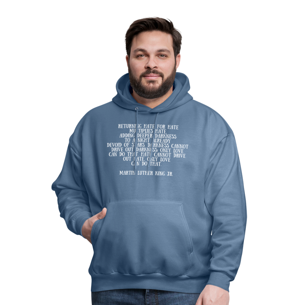 Men's Hoodie/ Spiritual 4 - denim blue