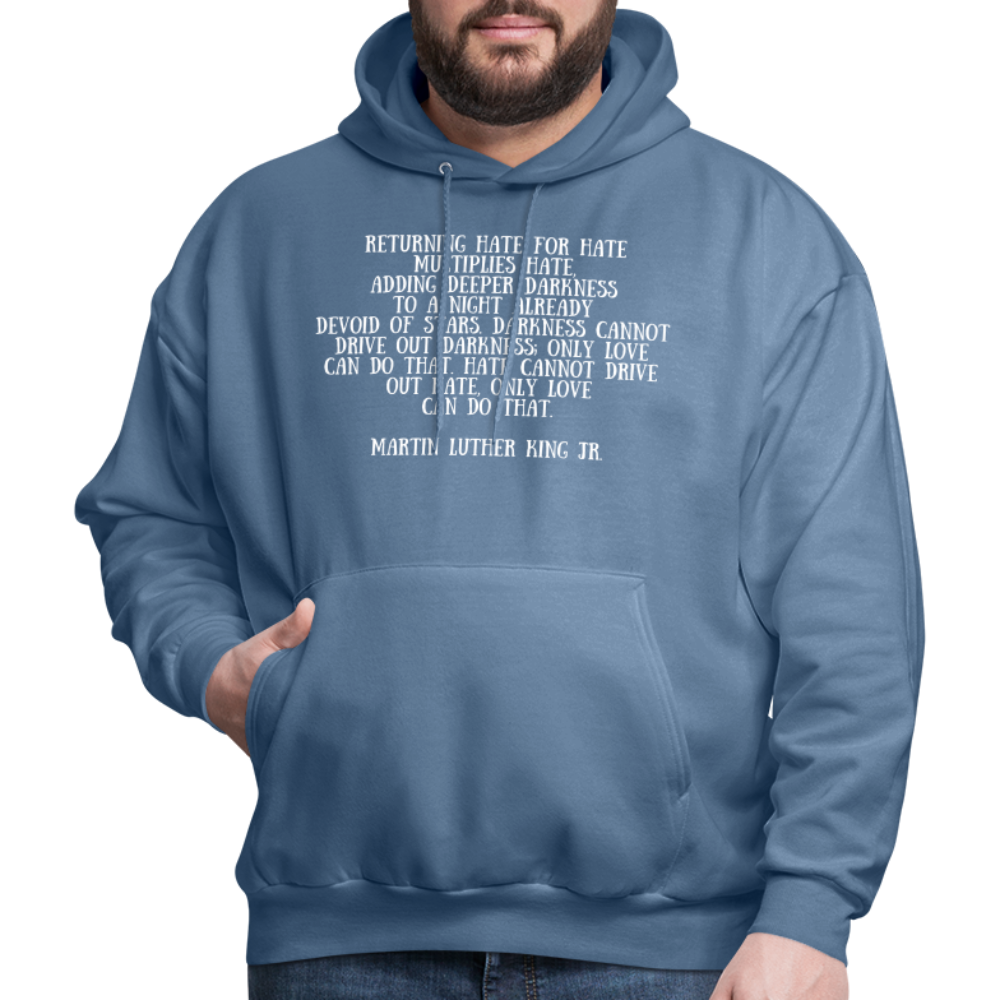 Men's Hoodie/ Spiritual 4 - denim blue