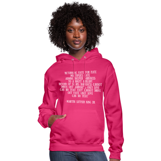 Women's Hoodie/ Spiritual 4 - fuchsia