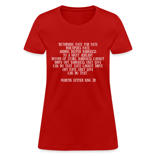 Women's T-Shirt/ Spiritual 4 - red