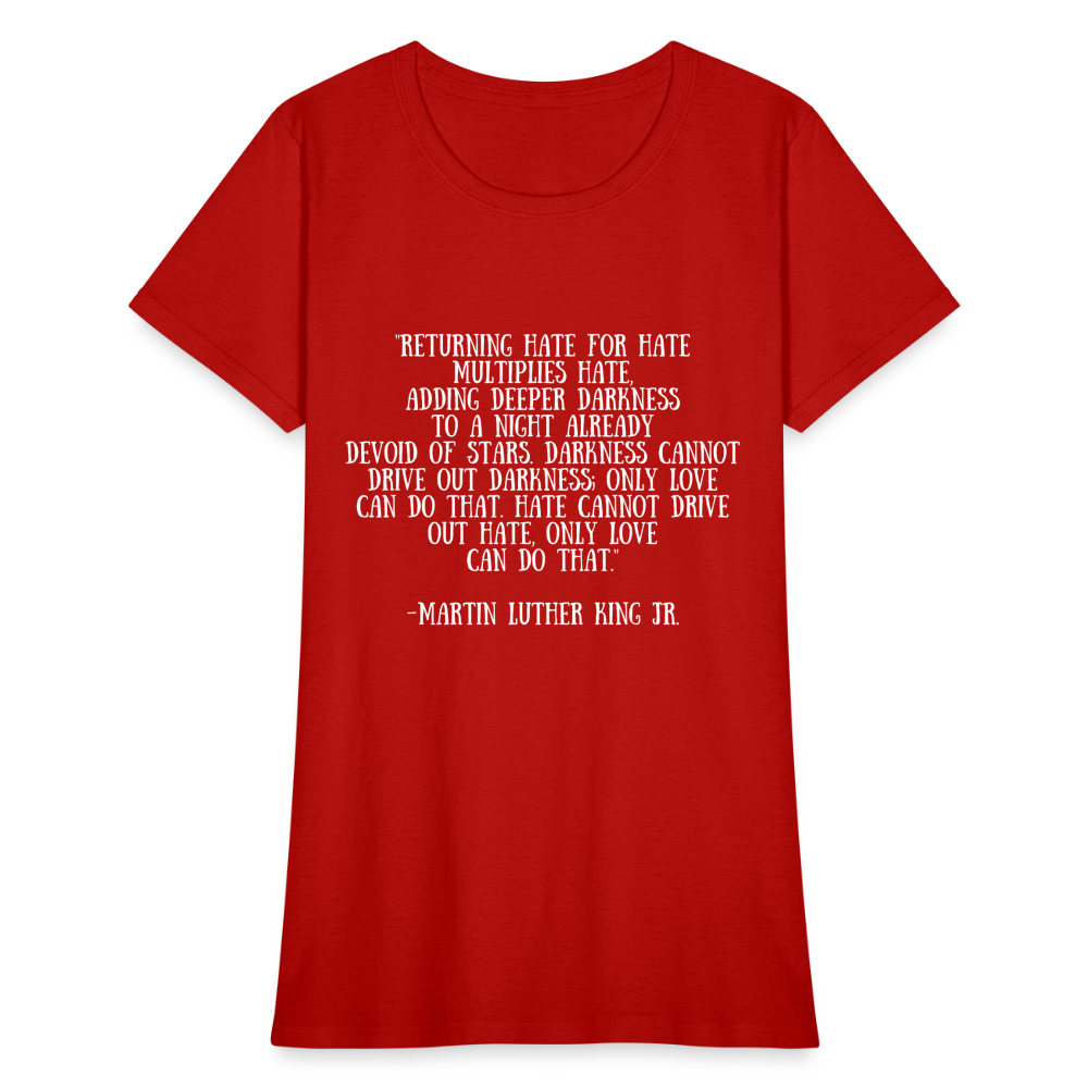 Women's T-Shirt/ Spiritual 4 - red