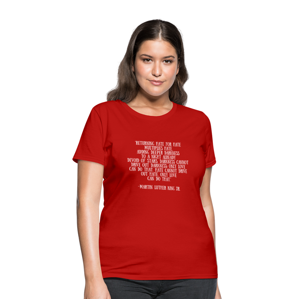 Women's T-Shirt/ Spiritual 4 - red