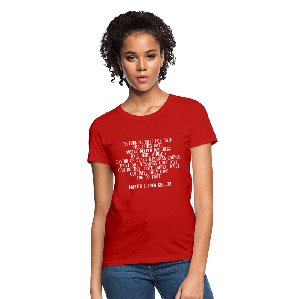 Women's T-Shirt/ Spiritual 4 - red