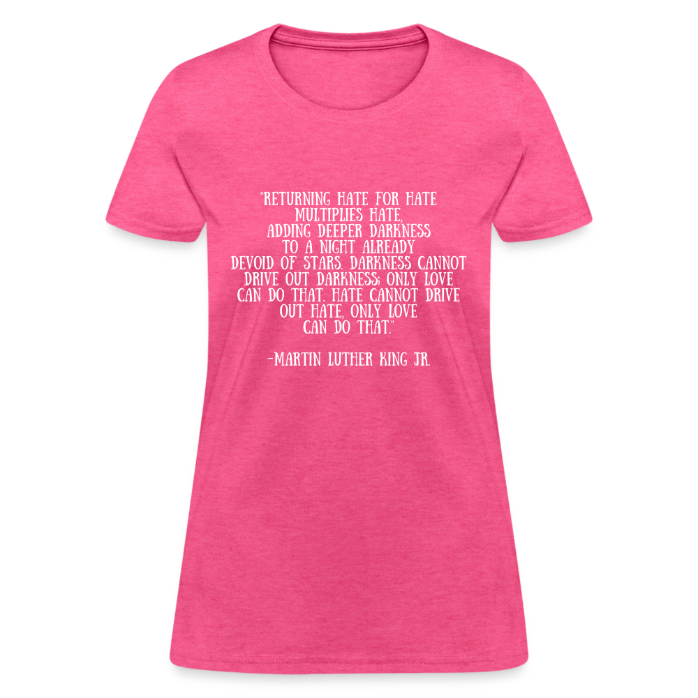 Women's T-Shirt/ Spiritual 4 - heather pink