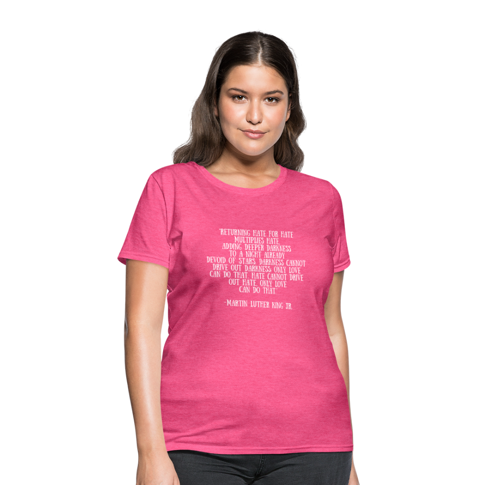 Women's T-Shirt/ Spiritual 4 - heather pink