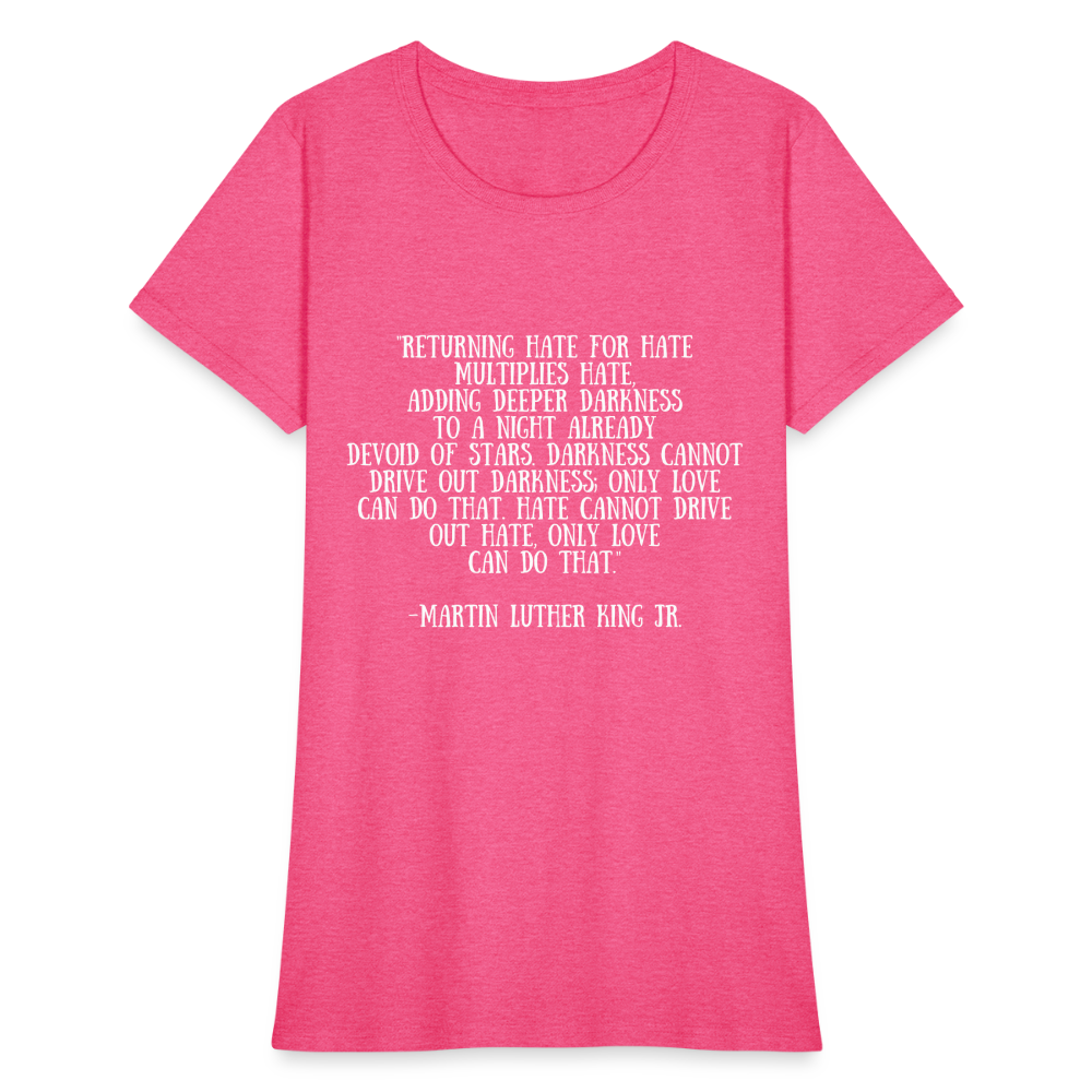 Women's T-Shirt/ Spiritual 4 - heather pink