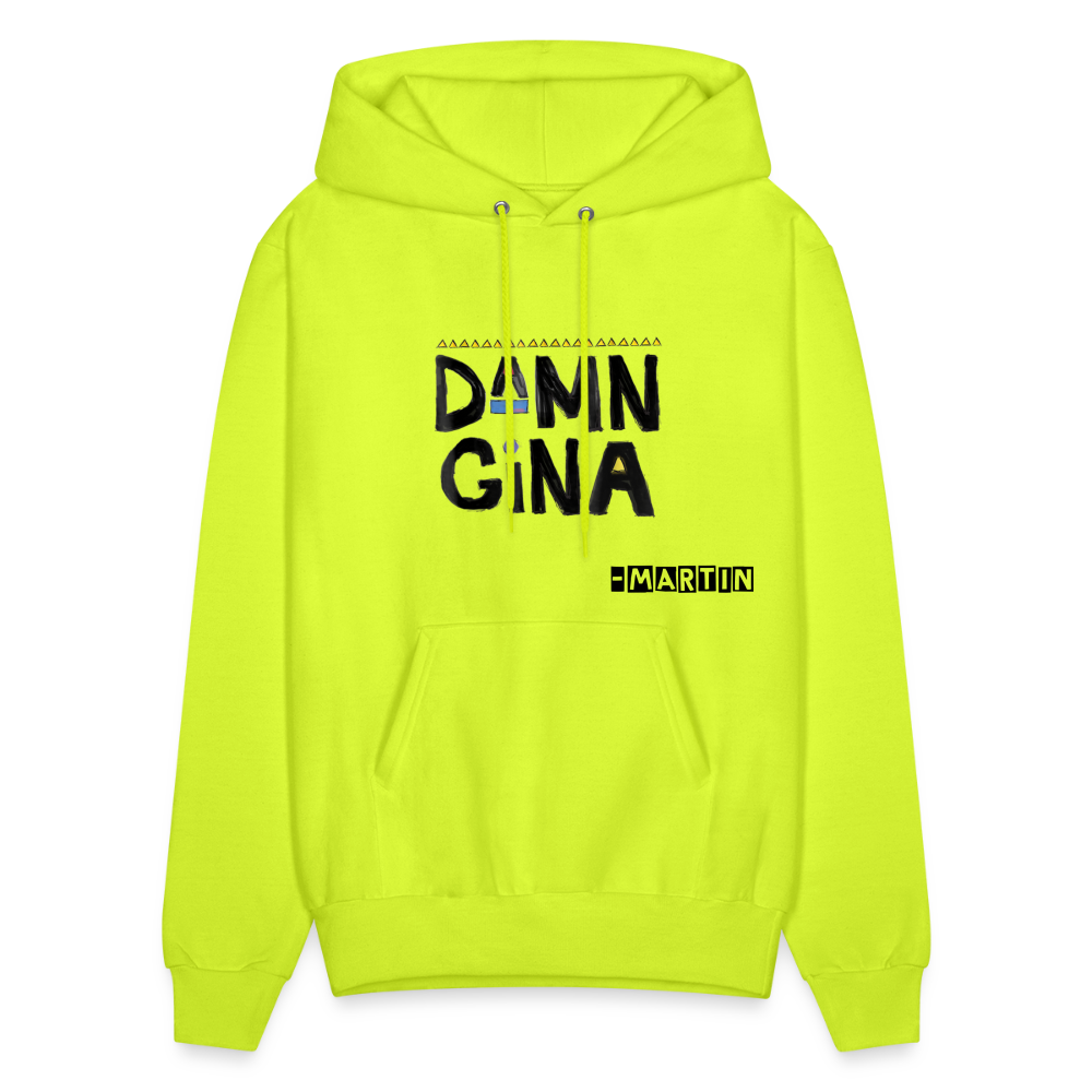Men's Hoodie - safety green