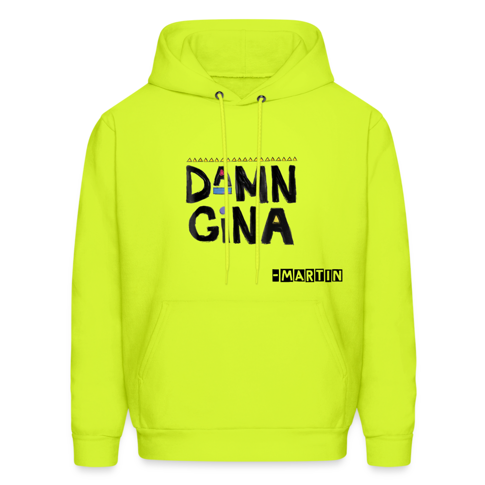 Men's Hoodie - safety green