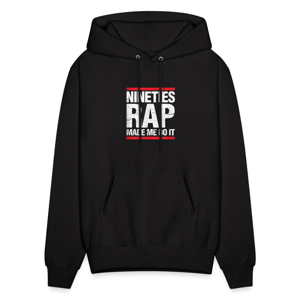 90s Rap Hoodie - black