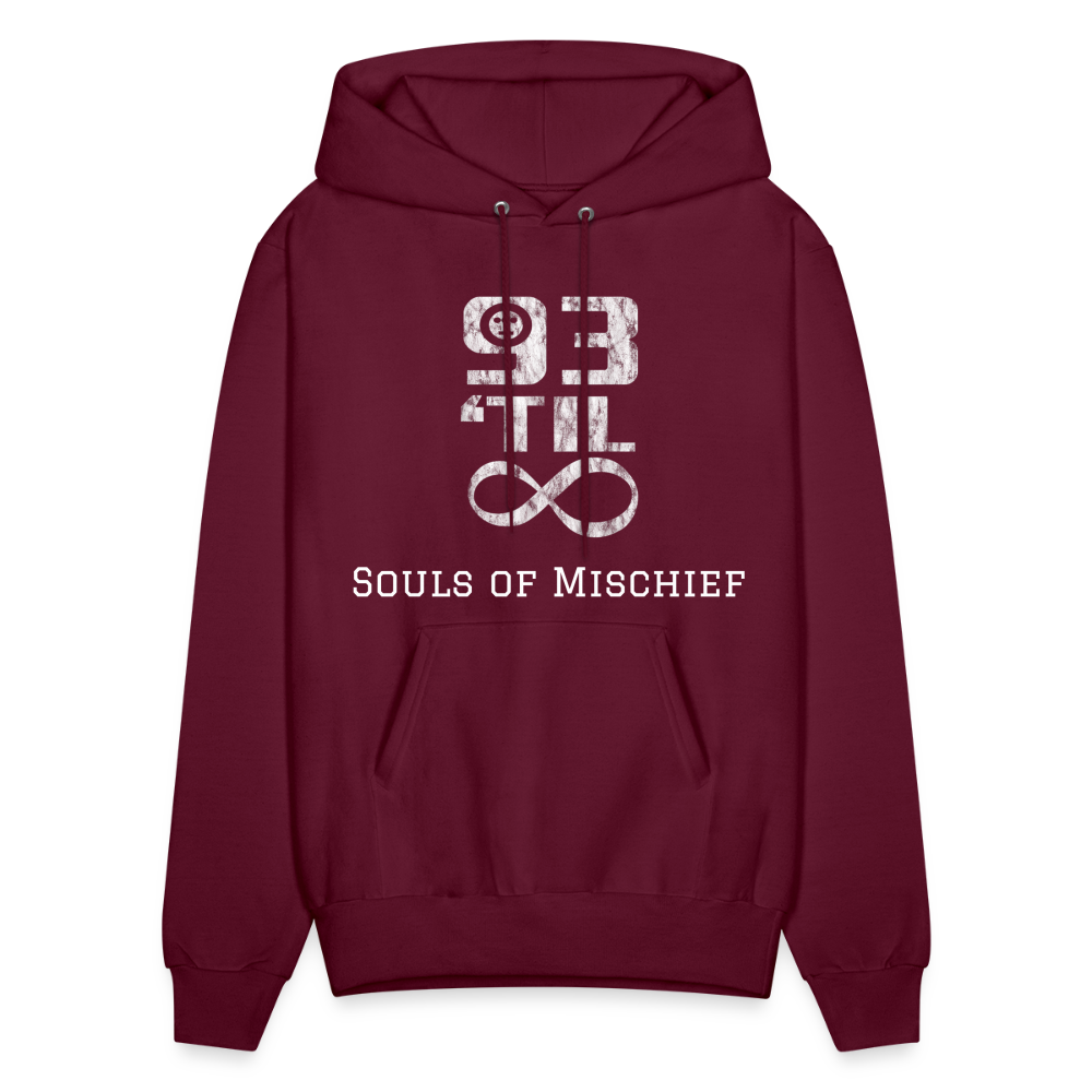 Men's Hoodie - burgundy