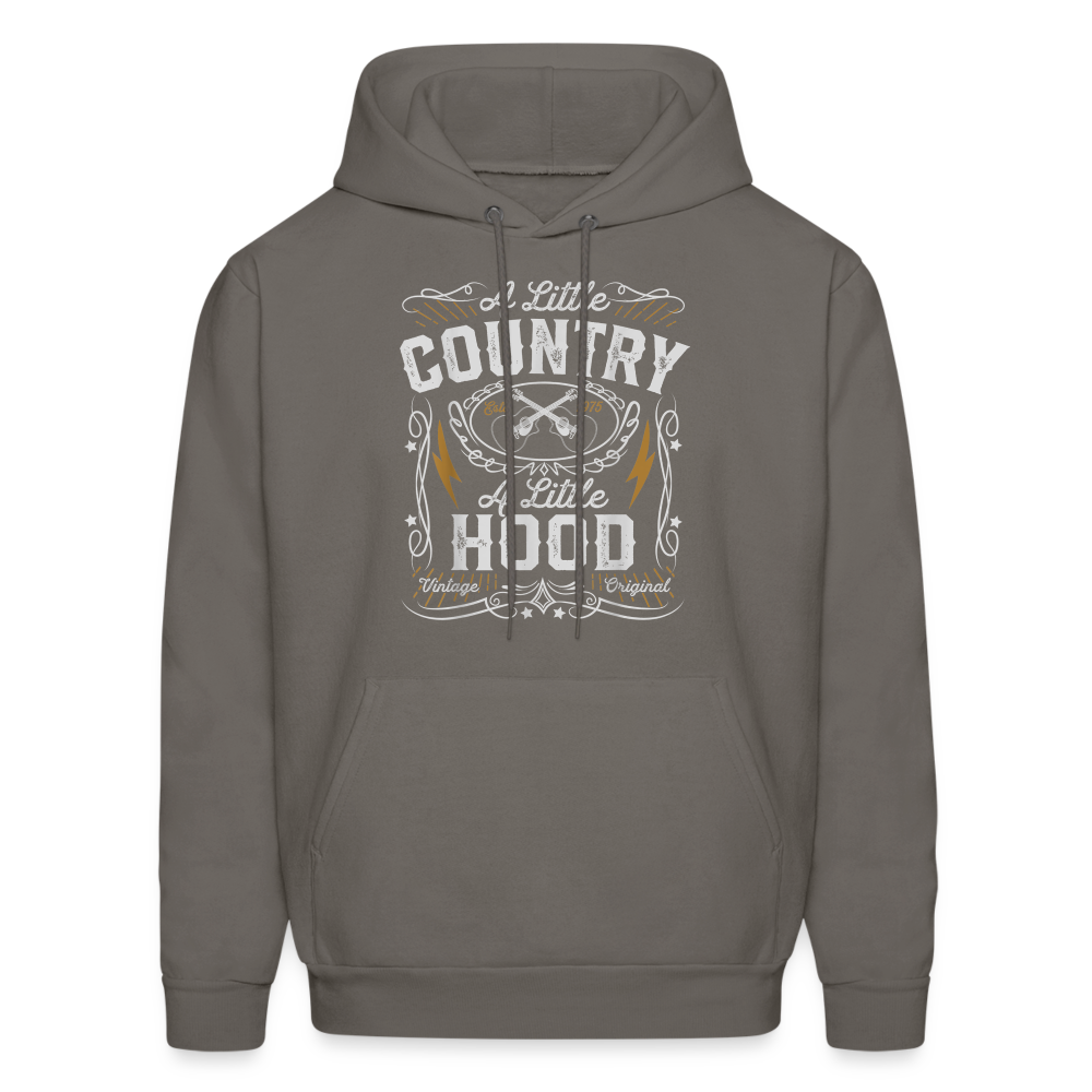 A Little... Hoodie - asphalt gray