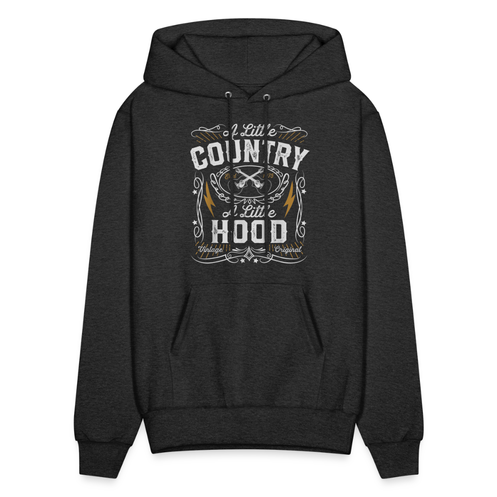 A Little... Hoodie - charcoal grey