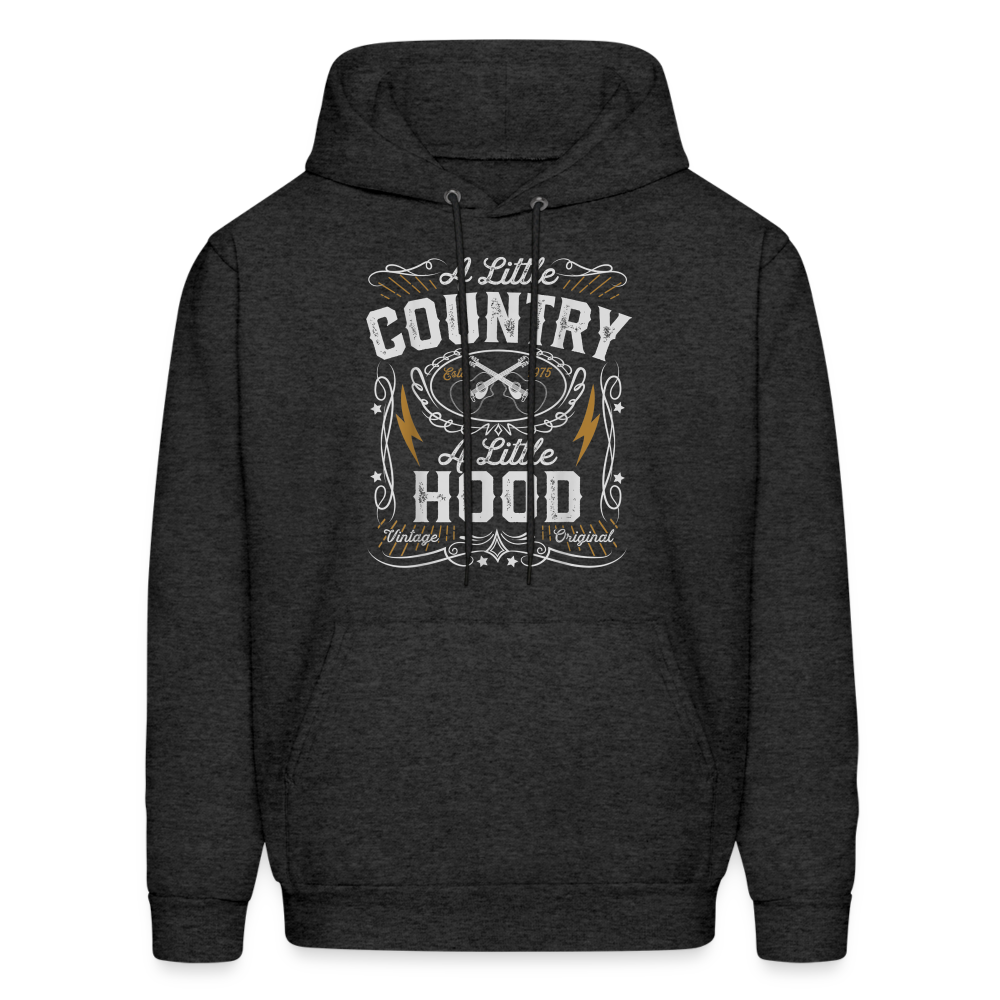 A Little... Hoodie - charcoal grey