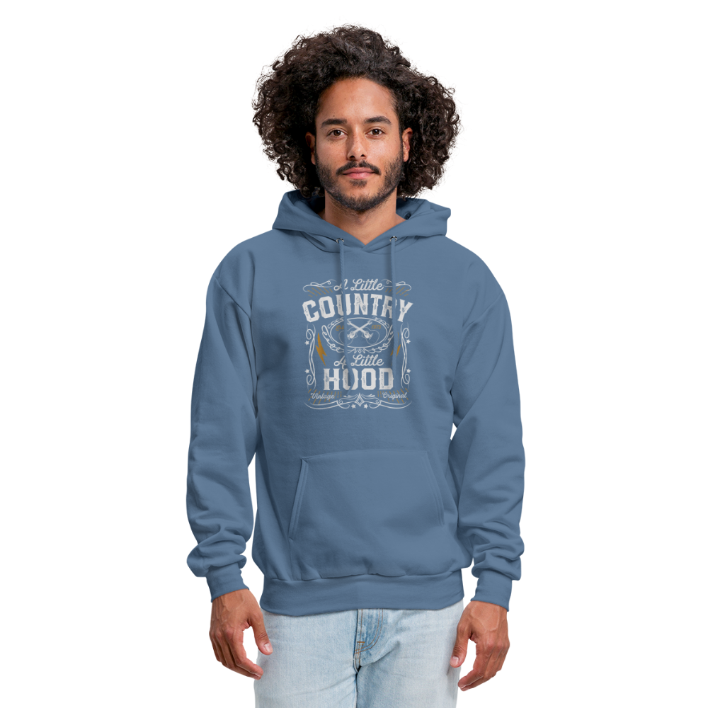 A Little... Hoodie - denim blue