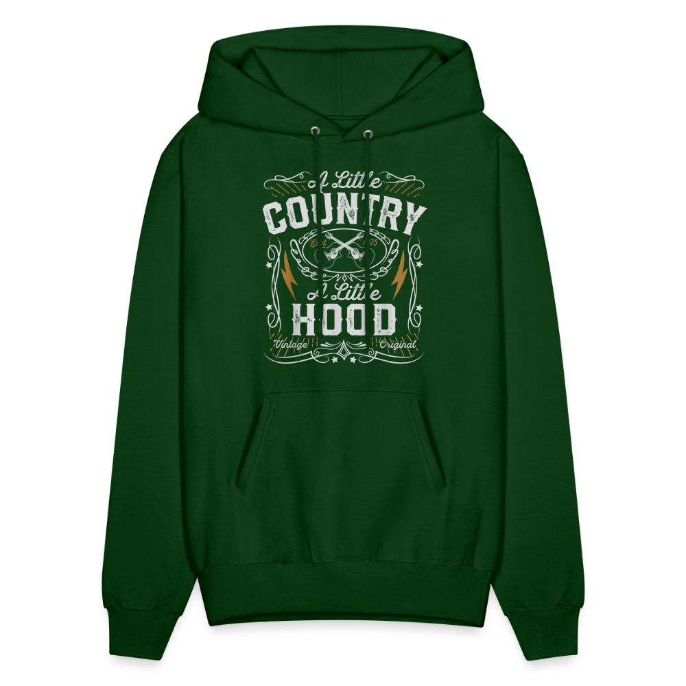 A Little... Hoodie - forest green