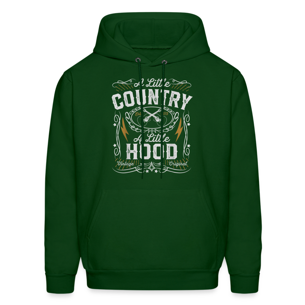 A Little... Hoodie - forest green