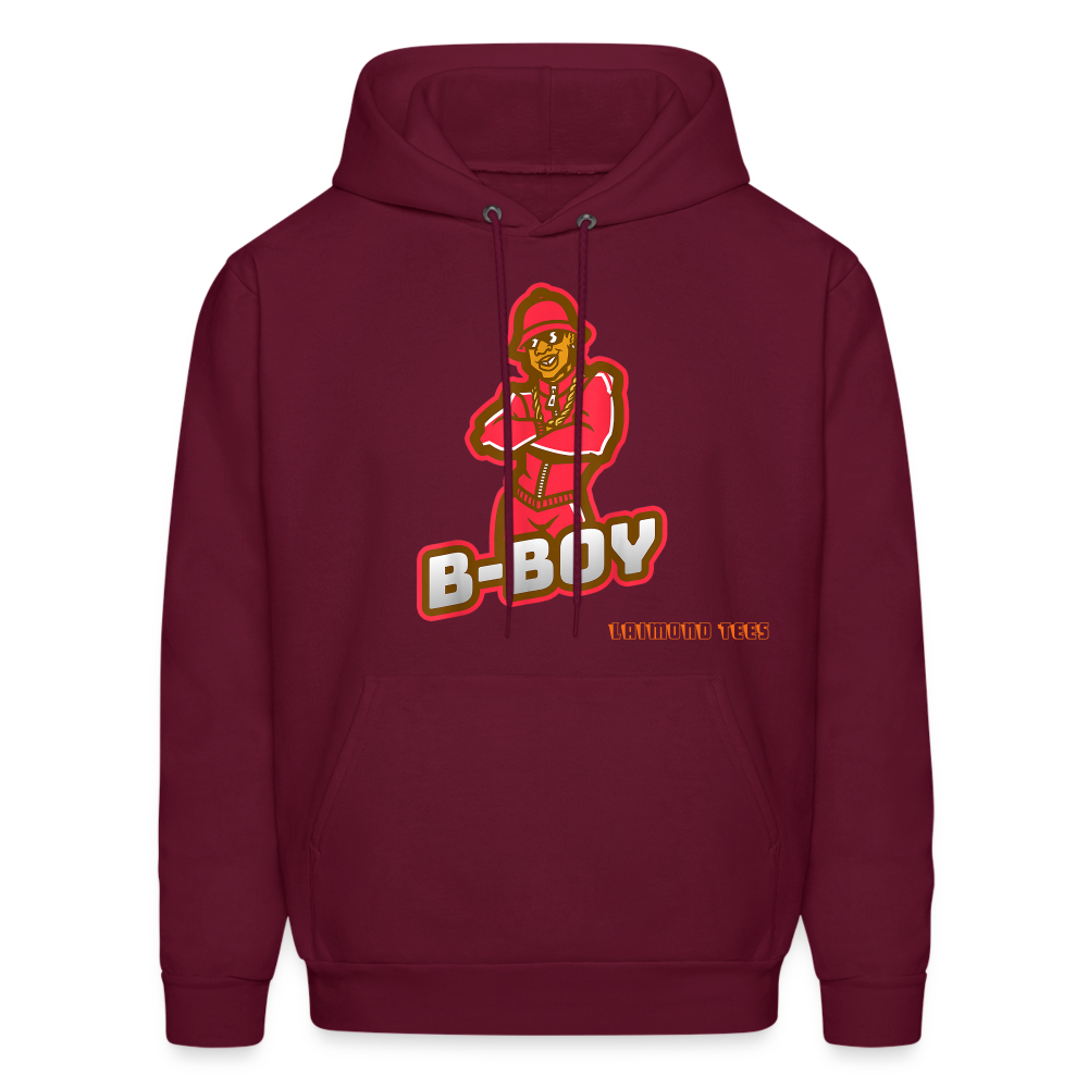 B-Boy Hoodie - burgundy